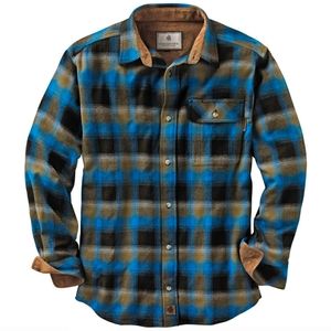 NWT Legendary Whitetail Blue Flannel Shirt